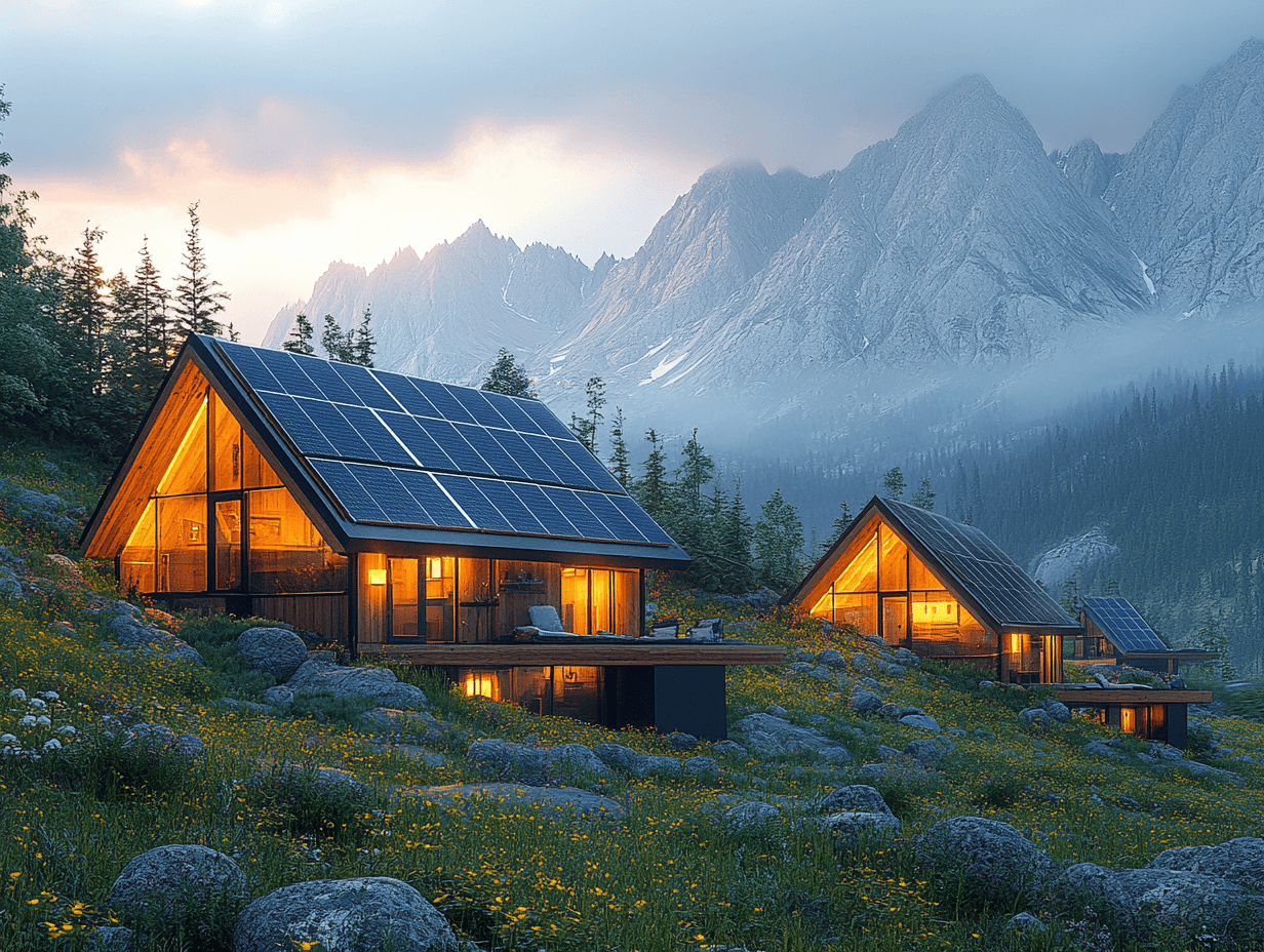 Solar Off Grid Community