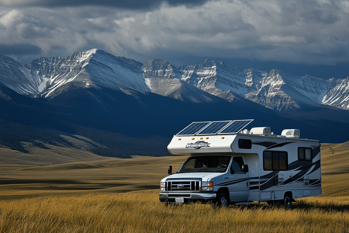 off-grid Class C Motorhome